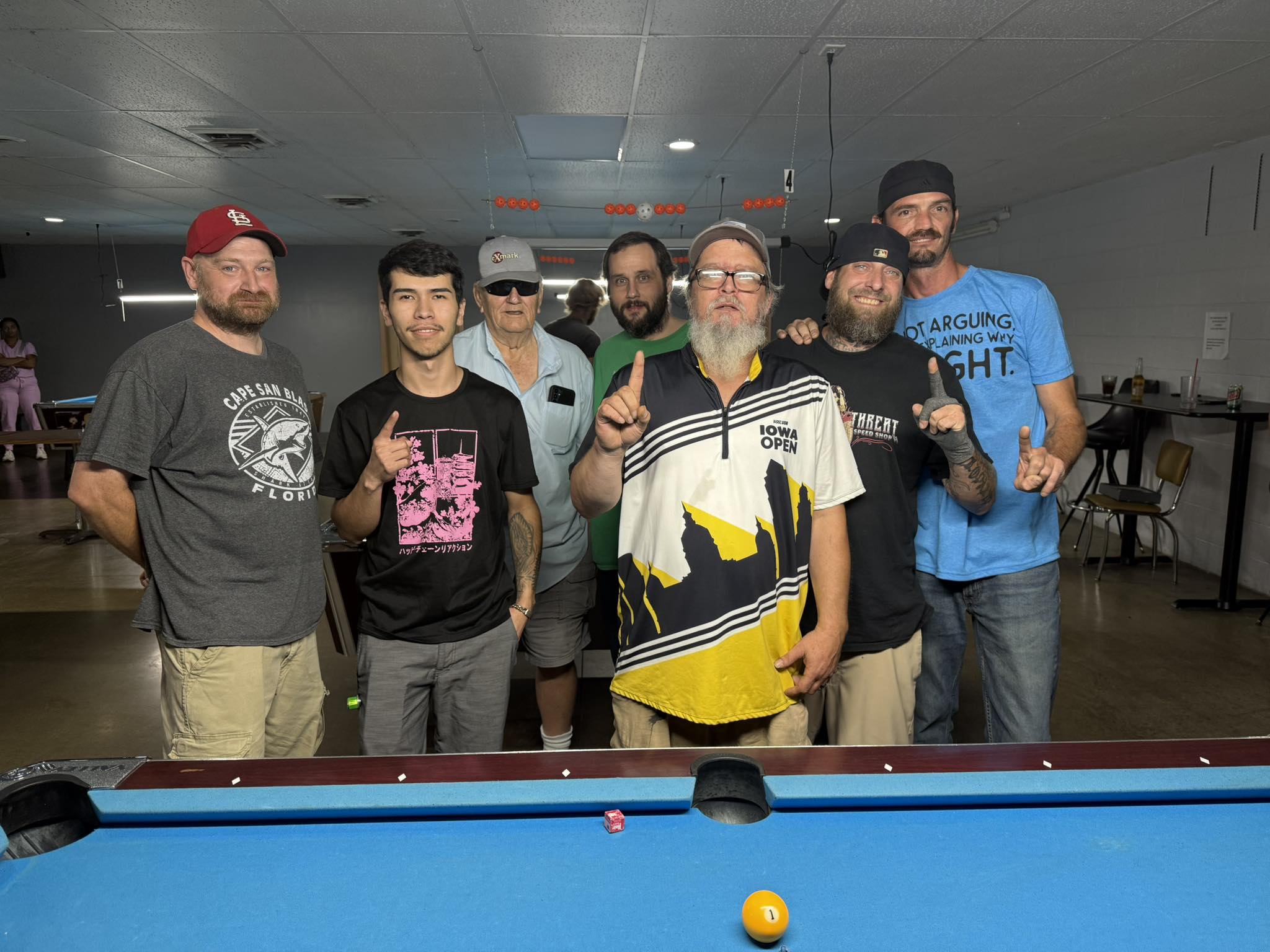 League night action shot